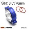 EPMAN HD Exhaust V-band Clamp w Flange System Assembly Anodized Clamp For 2.0", 2.5", 2.75", 3.0", 3.5" or 4.0" OD Turbo Dump Pipe EPKKA