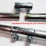 TANSKY 304 Stainless Steel Muffler Clamp Exhaust Butt Joint Pipe Clamps 51mm 58mm 60mm 70mm 64mm 76mm 89mm - Image 6