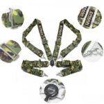 EPMAN  Universal 4-Point 3"Nylon Strap Harness Safety Camlock Racing Seat Belt EPM-07CAM - Image 2