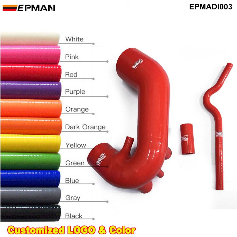 epmadi003_3367-1.jpg EPMAN 3PCS Silicone Air Intake Induction Hose Pipe For Audi A4 1.8T / 1.8T Quattro B5 , AEB / ATW 96-01 EPMADI003 (Pre-Order ONLY) - Image 1