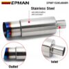 EPMAN 12PCS/Carton Car motorbike Exhaust systems Muffler Tip Universal Stainless steel styling Silencer tail pipe Burnt Tip