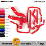 EPMAN 8PCS Silicone Intercooler Turbo Radiator Heater Hose Kit For Subaru Impreza WRX STi GC8 EJ20 96-00 EPMSBR002A (Pre-Order ONLY)