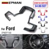EPMAN 20SETS/CARTON Steering Wheel Trim Bezel Cover Trim Frame Decorative Interior Accessories for Ford F150 F250 F350 2015-2019 Super Duty EPNSTF150-20T