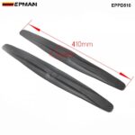 EPMAN 50SETS/CARTON 2PCS Car Bumper Protector Front Body Corner Lip Bumper Side Guard Rear Back Protection Carbon Fiber Stickers EPPD510-50T - Image 2