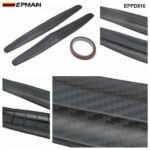 EPMAN 50SETS/CARTON 2PCS Car Bumper Protector Front Body Corner Lip Bumper Side Guard Rear Back Protection Carbon Fiber Stickers EPPD510-50T - Image 3