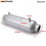 EPMAN Universal Bar And Plate Turbo Front-Mount Liquid To Air Barrel Intercooler 5" x 12" Cooler Turbo Supercharger EPSLY300 - Image 3