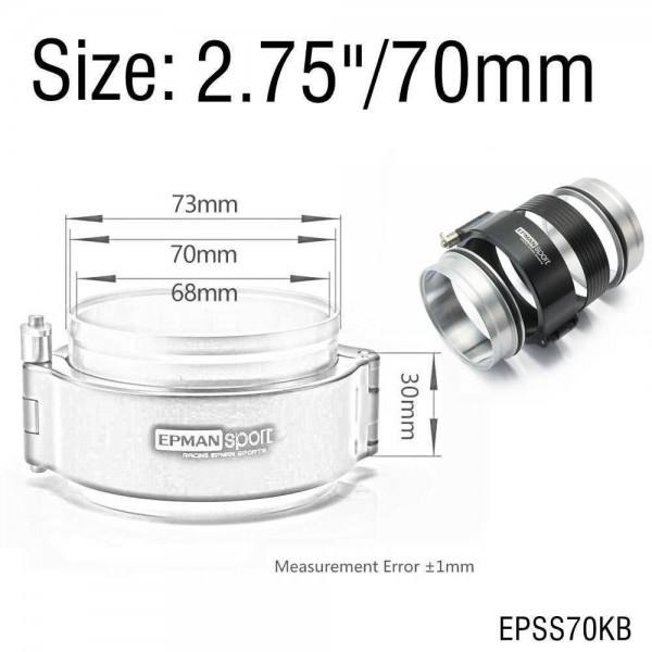epsskb_3534-1.jpg EPMAN Quick Release Clamp Performance HD Clamp System Assembly For 2.0",2.5",2.75",3.0",3.5",4.0",5.0"OD Throttle Body Intercooler Pipe Turbo Etc.