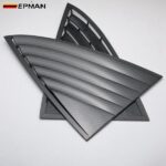 EPMAN 20SETS/CARTON Rear Quarter Window Louvers Spoiler Panel Carbon fibre ABS For Tesla Model 3 - Image 5