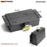 EPMAN Aluminum Coolant Expansion Fill Fuel Tank For Honda Civic 240SX,WRX EPYXFST004 - Image 3