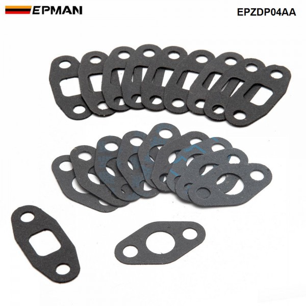 epzdp04aa_2-1.jpg EPMAN 10Pair/Lot Turbo Gaskets T3 T4 Turbine Oil Drain Gaskets EPZDP04AA