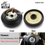 Hubsport Aluminum Racing Steering Wheel Short Hub Kit Adapter Boss Kit For Ford Mustang 79-04 HUB-K174H - Image 3