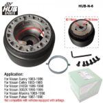 HUB SPORTS Car Steering Wheel Quick Release N-6 Hub Boss Adapter Kit N-6 for Nissan HUB-N-6 - Image 2