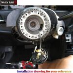 HUB SPORTS Car Steering Wheel Quick Release N-6 Hub Boss Adapter Kit N-6 for Nissan HUB-N-6 - Image 6