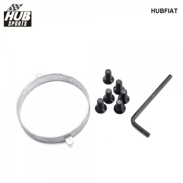 HUB Sports Car Quick Release Steering Wheel Boss Kit Racing Hub Adapter with 6 Bolts For FIAT HUBFIAT