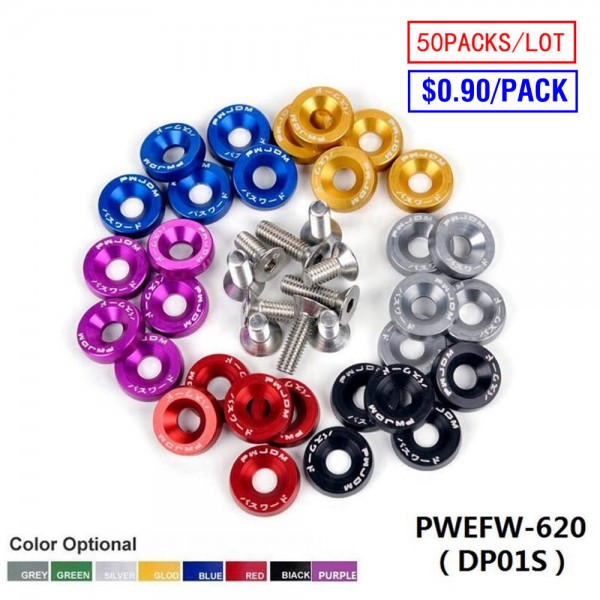 pwefw-620uff08dp01suff09-1.jpg 50PACKS/LOT Pass-word:JDM Fender Washers PWEFW-620(DP01S) - Image 1