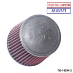 20PCS/CARTON Universal Cold Air Intake/Air Filter 76mm TK-14084-2