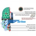 Tansky - 80mm/100mm Connector Universal Air Filter Cleaner Intake Super Power Flow Reloaded Kit TK-AF80/TK-AF100 - Image 3