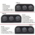 TANSKY - 52mm 3in1 kit Oil Temp Gauge Voltmeter Volt Gauge Oil Pressure Gauge TK-AW-C3A - Image 7