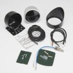 BF 60mm LED Oil Temp Gauge High Quality Auto Car Motor Gauge with Red & White Light TK-BF60004-OILT - Image 6