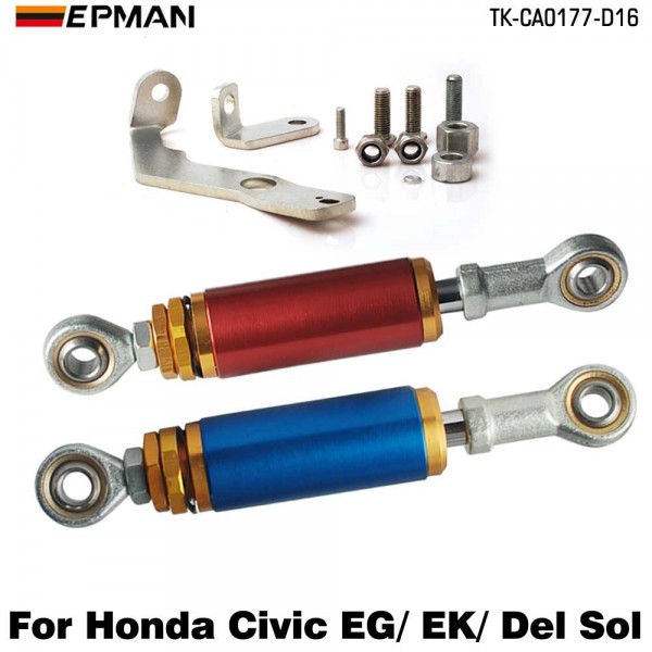 tk-ca0177-d16_3894-1.jpg Aluminum Engine Torque Damper Mount Mouting Kit For Honda Civic EG EK Del Sol D15 D16 SOHC 92-00 TK-CA0177-D16
