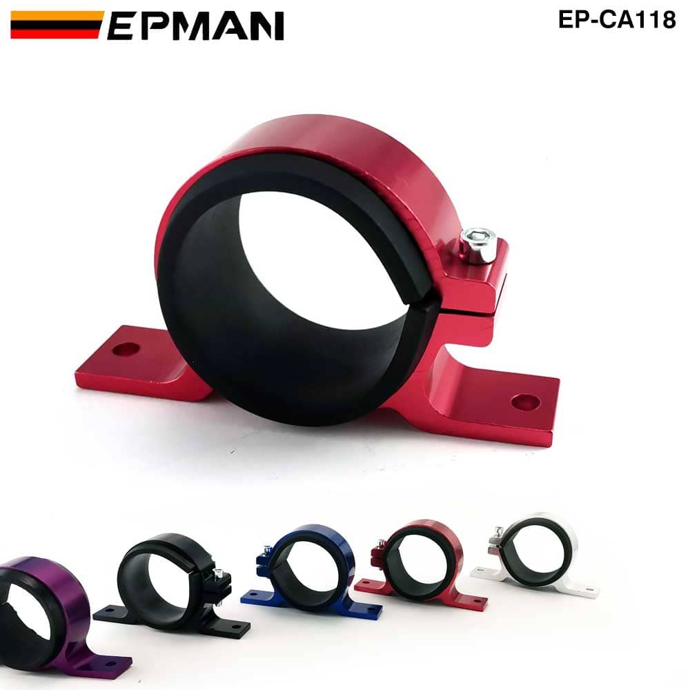 tk-ca118_3943-1.jpg Tansky Aluminum Single Fuel Pump Bracket / Fuel Filter Bracket 60 MM FOR Bosch / WALBRO 044 BRACKET EP-CA118 - Image 1