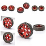 1 Pair/Set Adjustable Cam Gears Alloy Timing Gear FOR DOHC B16 B17 B18 B20 B21 B-Series For Honda Civic (Blue,Red) TK-CGB16 - Image 3