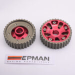 1 Pair/Set Adjustable Cam Gears Alloy Timing Gear FOR DOHC B16 B17 B18 B20 B21 B-Series For Honda Civic (Blue,Red) TK-CGB16 - Image 5