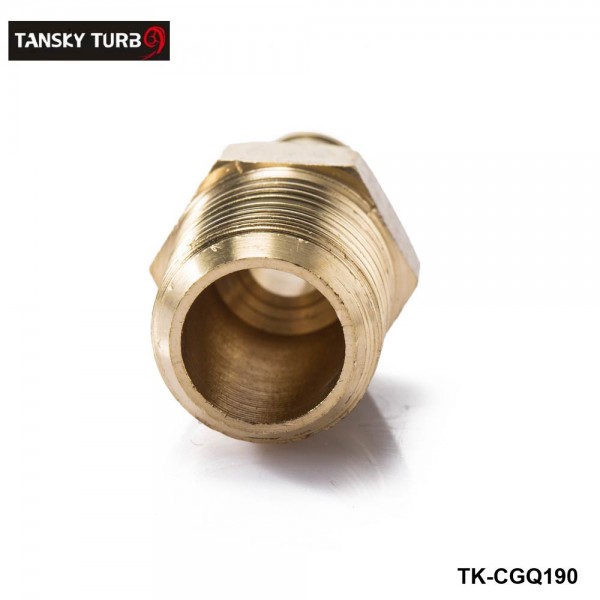 tk-cgq190_4-1.jpg TANSKY - 1/2" Hose Barb x 1/2 MIP Brass Hose Barb x Male Pipe Thread NPT, MIP Fitting Fuel Water For BMW VW AUDI TK-CGQ190