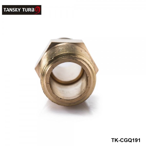 tk-cgq191_3-1.jpg TANSKY -Brass 1/2" MNPT X 5/8" Hose Barb Fitting For BMW VW AUDI Vacuum Line/Fuel Pump/Oil Cooler TK-CGQ191