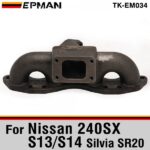 TANSKY Cast Iron Turbocharger Manifold T3 Turbo Flange For Nissan Silvia S13/S14 SR20 TK-EM034