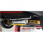 ASR Subrame Bar + BEAKS Lower Tie Bar + Rear Lower Control Arm For Mitsubishi Proton Neo Chrome TK-EVOASRLCAB-D-7C - Image 7
