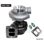 TANSKY T78 T4 Twin Scroll Turbo Charger V band For Racing Car Horsepower: 500-1000HP With Gaskets TK-GTT78