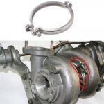 TANSKY -Turbocharger Turbo V-band Clamp Set 99.1mm For Mitsubishi TD07 6D16 49187-01021 TK-HFQ991 - Image 3