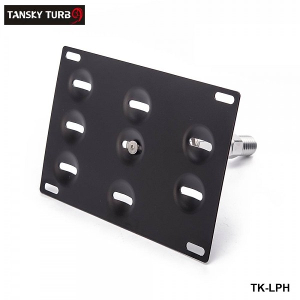 tk-lph_1-1.jpg TANSKY Front Bumper Tow Hook License Plate Mount Bracket Holder For BMW For Toyota For Honda For VW For Nissan TK-LPH - Image 1