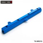 TANSKY Performance Aluminum Injection Injector Fuel Rail Kit For Toyota MR2 3S-GTE Blue TK-MR2YG - Image 4