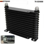 TANSKY 13 Row 32mm Alloy Race Drift Black Oil Cooler 17 Row Transmission Oil Cooler AN10 Fitting TK-OCH000 - Image 2