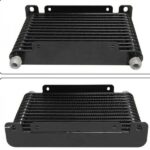 TANSKY 13 Row 32mm Alloy Race Drift Black Oil Cooler 17 Row Transmission Oil Cooler AN10 Fitting TK-OCH000 - Image 4