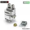 TANSKY Universal Oil Filter Cooler Sandwich Plate Adapter Silver AN8 AN10 Fitting TK-OL03
