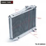 TANSKY 52mm 2 Rows Aluminum Radiator For Toyota Corolla AE86 TK-R128RAD - Image 2