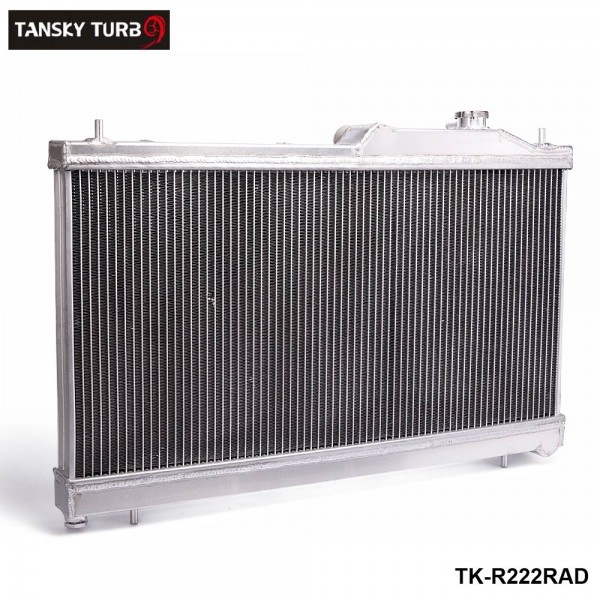 TANSKY Aluminum 2 Row Racing Radiator Fit For Subaru Impreza WRX STi GRB 08-14 H4 M/T TK-R222RAD