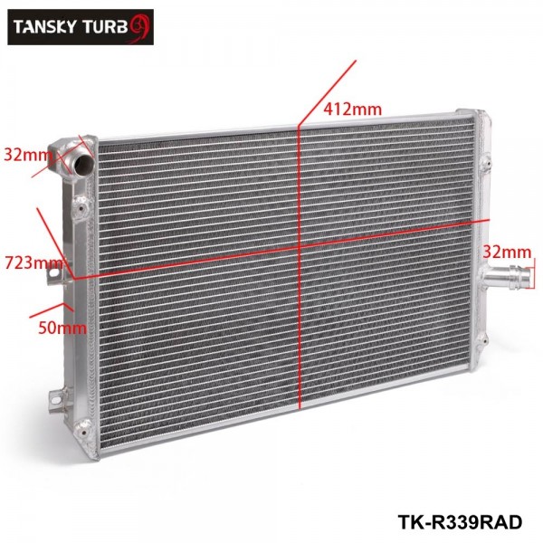 tk-r339rad_2-1.jpg TANSKY Racing For VW Golf Gti MK5 MT 06-10 Manual 2 Row Full Alloy Racing Cooling Radiator TK-R339RAD