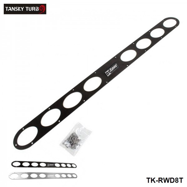 TANSKY -D1 SPEC 8 holes Universal Rear Bumper Air Diversion Diffuser Panel 115 x 10 cm For BMW,AUDI,Nissan,Mitsubishi,Mazda TK-RWD8T