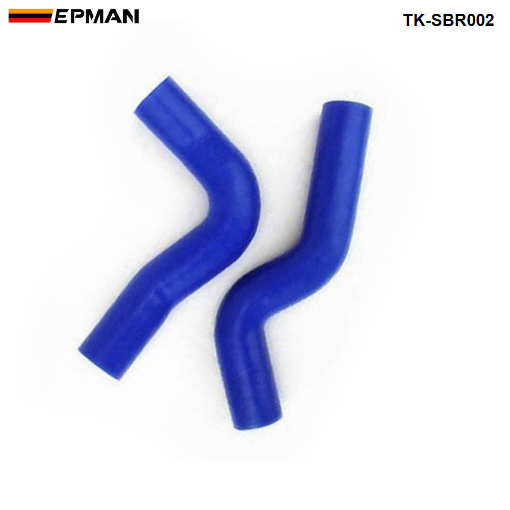 tk-sbr002_4220-1.jpg EPMAN 2PCS Silicone Intercooler Turbo Radiator Hose Kit For Subaru Impreza WRX STi GC8 EJ20 96-00 TK-SBR002 (Pre-Order ONLY) - Image 1