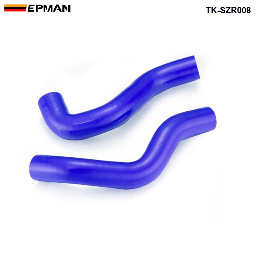 tk-szr008_3449-1.jpg Tansky Silicone Radiator Hose Kit 2Pcs For SUZUKI SX4 M16 Sport 06-08+ (2pcs) TK-SZR008 - Image 1