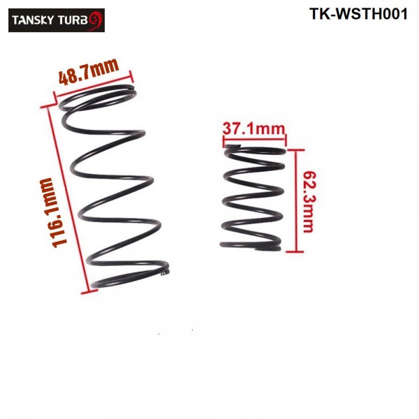 tk-wsth001-1.jpg EPMAN 38mm Turbo External Wastegate WG Spring Coated Replacement 14 PSI/8PSI 1BAR For Turbo Smart TK-WSTH001 - Image 1