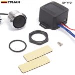 PIVOT Blue / Red Illumination Car Engine Start Push Button Switch Ignition Starter Touch Kit TK-YY01 - Image 4