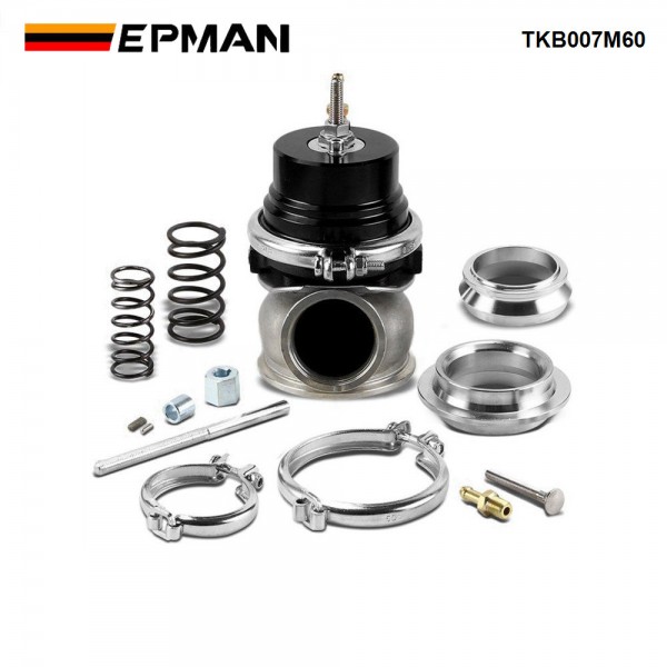 tkb007m60_1-1.jpg EPMAN 60mm Turbo V-band 60mm External Waste Gate Bypass Exhaust Manifold + Spring TKB007M60 - Image 1