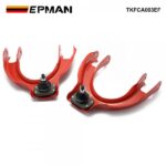 EPMAN Adjustable Front Upper Camber Kit Ball Joint Control Arm Compatible For Honda Civic CRX EF DA 88-91, 2-Pieces TKFCA003EF - Image 2