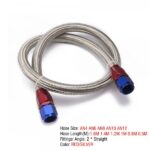 EPMAN 10PCS/LOT 55" 6AN Stainless Steel Braided Oil/Fuel Line w/ Fitting Hose End Adapter - Image 4
