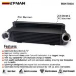EPMAN High-Capacity Turbo Intercooler Kit for BMW 3 Series (2005-2013) - OEM Fit & Anti-Corrosion Coating TKINT0034 - Image 3